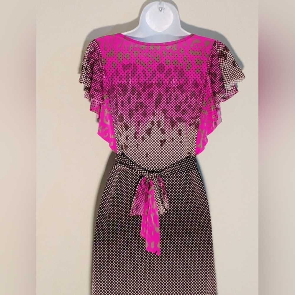 Multi-Patterned Long Dress - Picture 6 of 7